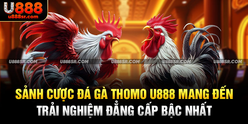 Sảnh cược đá gà Thomo U888 mang đến trải nghiệm đẳng cấp bậc nhất