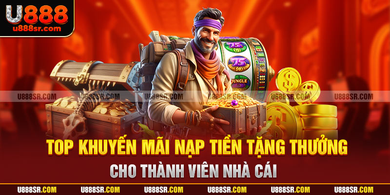 Top khuyến mãi nạp tiền tặng thưởng cho thành viên nhà cái